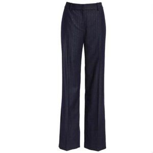 Equipment Blue Straight Leg Pants